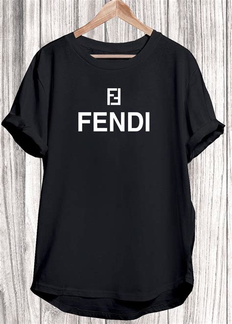 fendi shirt colorful letters|Fendi t shirts.